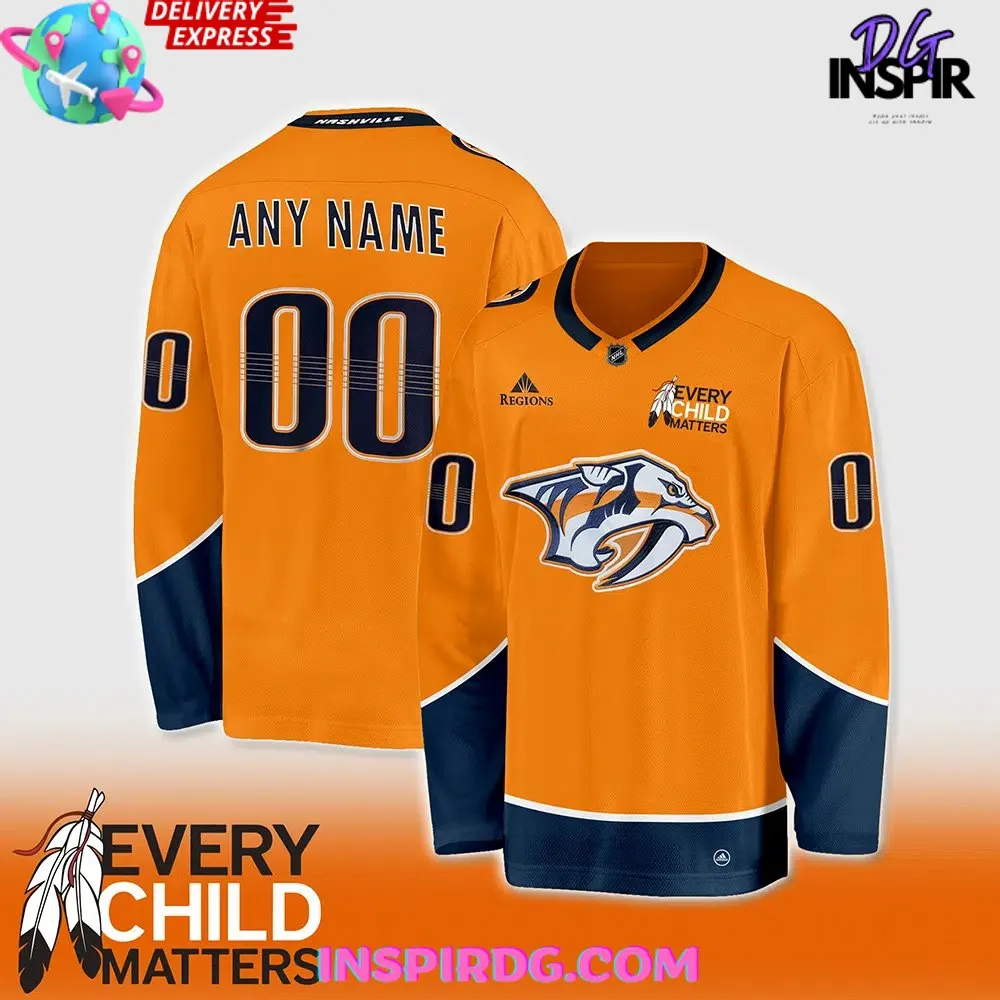-Nashville Predators Every Child Matters 2024 Hockey Jersey