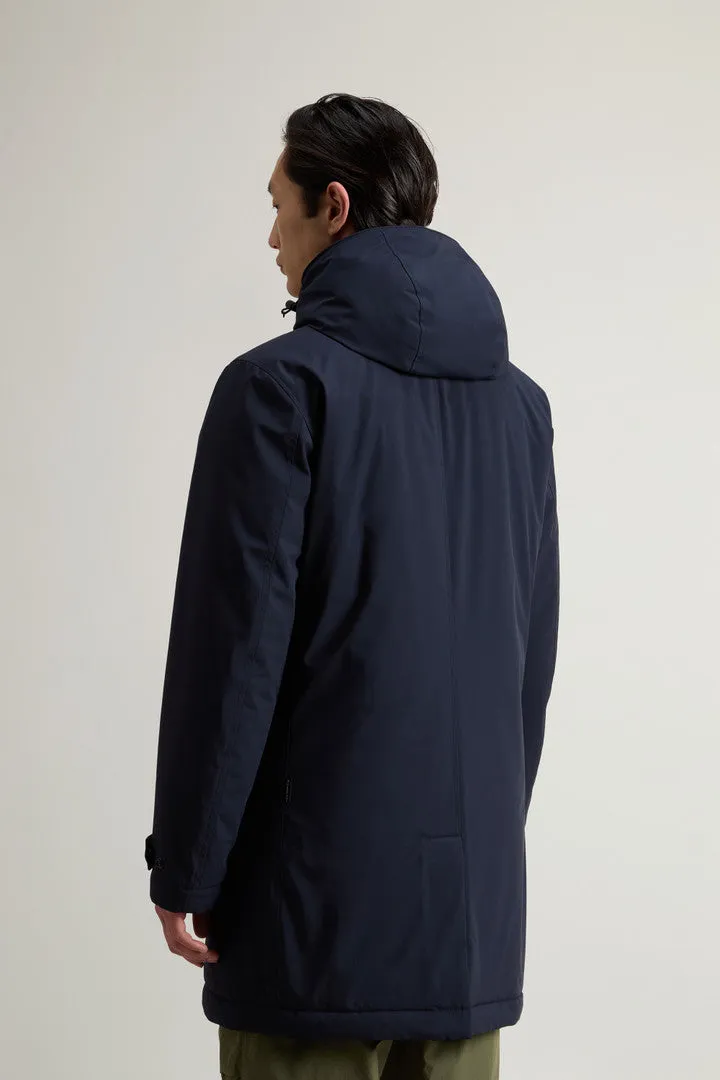 2-In-1 Stretch Nylon Overcoat