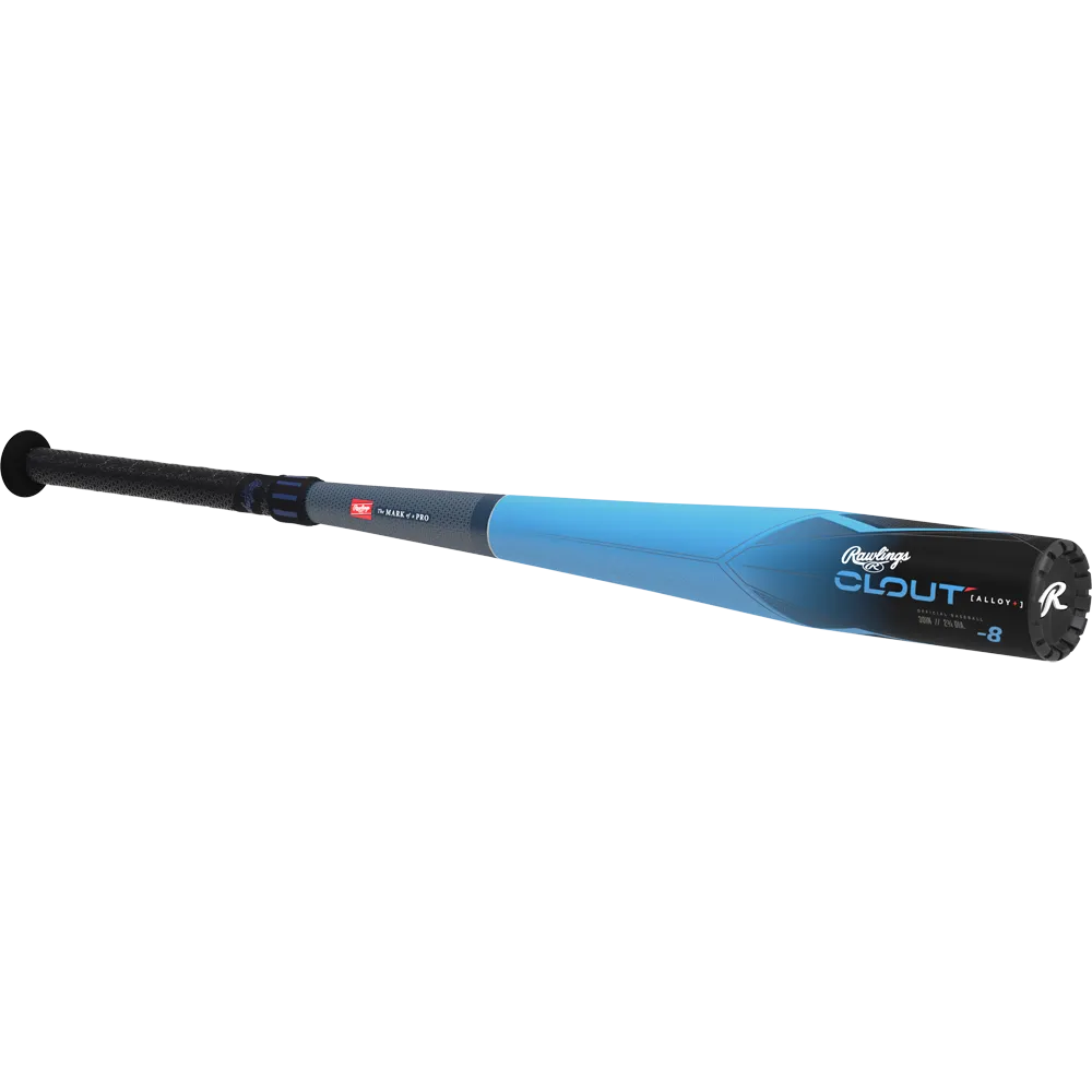 2023 Rawlings Clout (-8) 2 3/4 USSSA Baseball Bat: RUT3C8