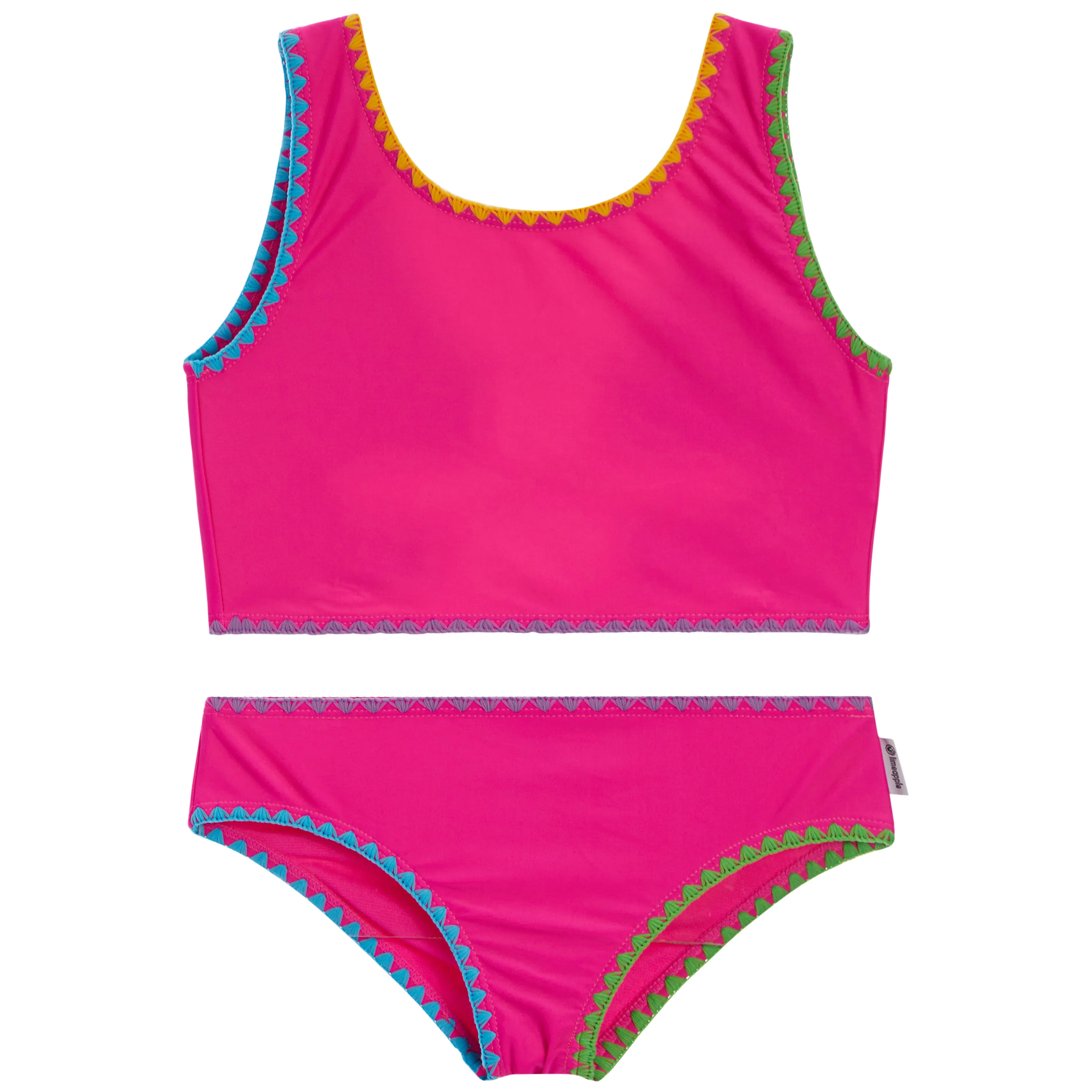 2pc Rainbow Stitching Bikini