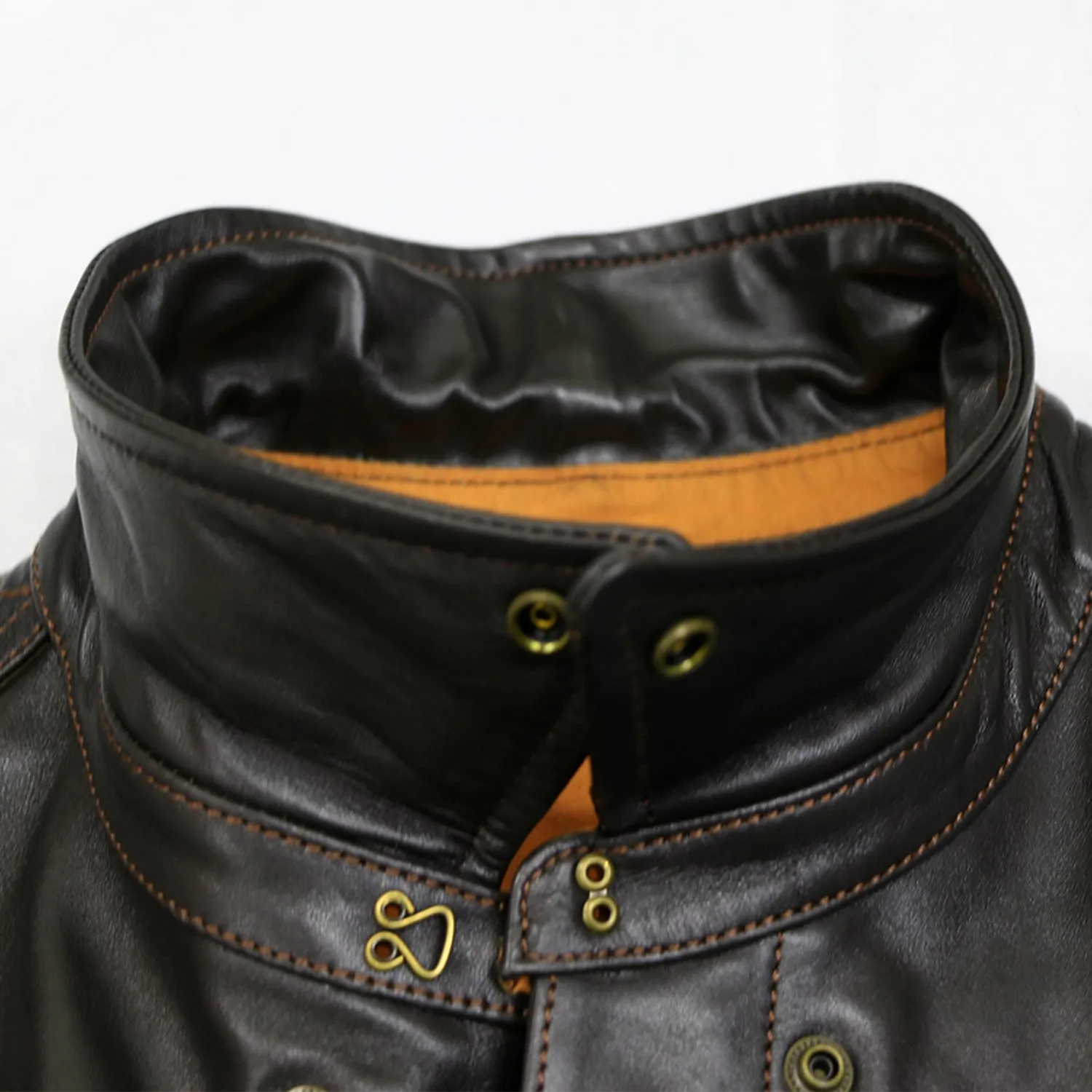 A-2 leather jacket-donald duck flight jacket