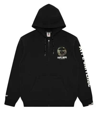 AAPE ZIP UP HOODIE AAPSWMA330XXL