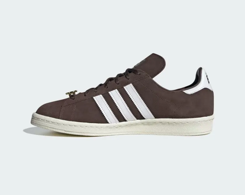 Adidas Campus 80s Bape 30th Anniversary Brown Cloud White Gold Metallic IF3379