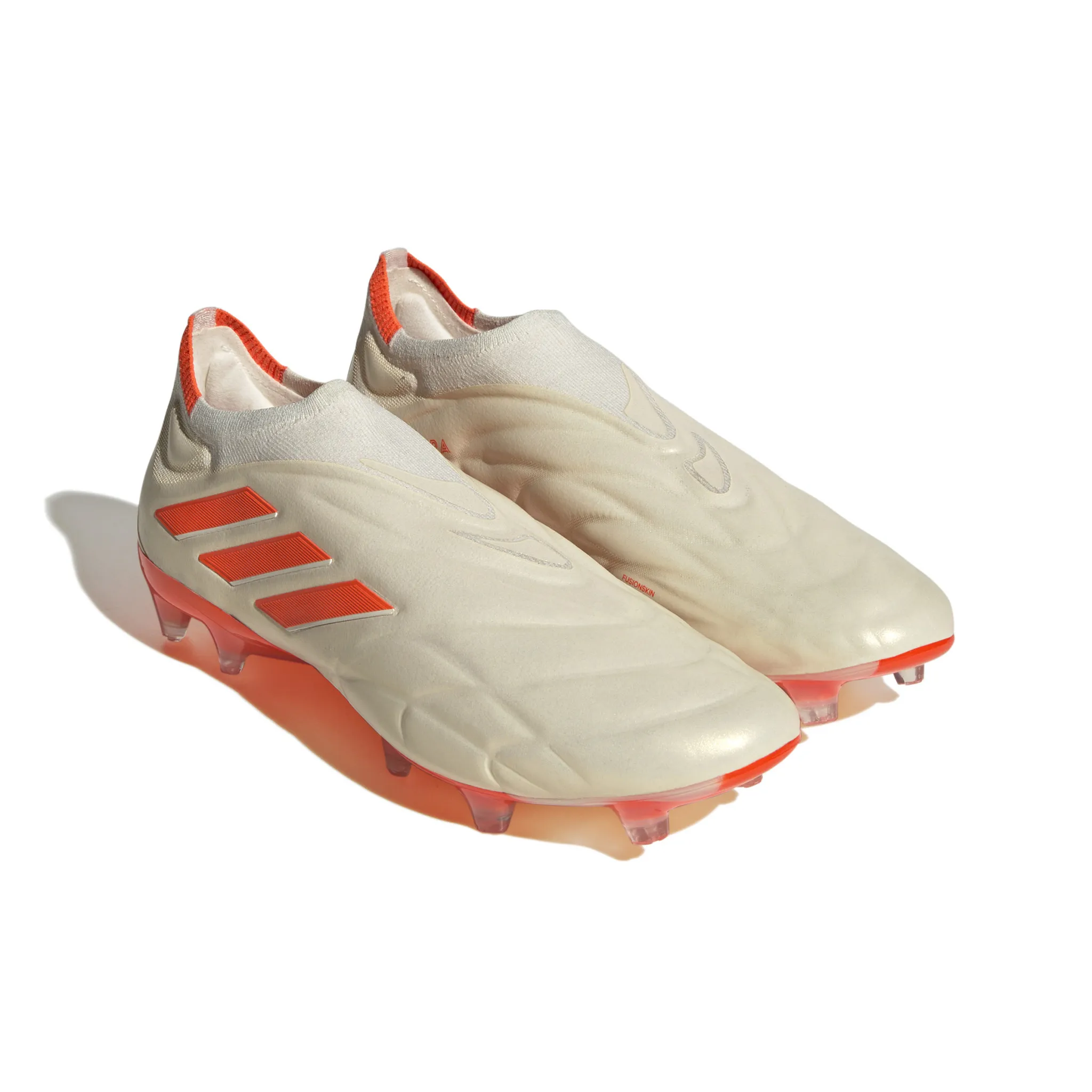 Adidas Copa Pure+ FG (White/Orange)