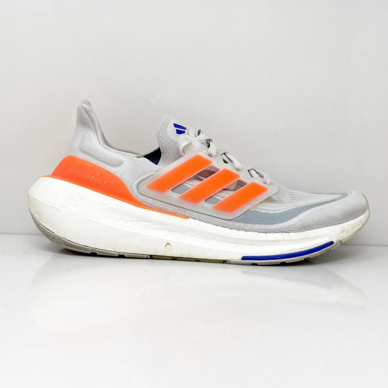 Adidas Mens Ultraboost Light HQ8596 White Running Shoes Sneakers Size 10