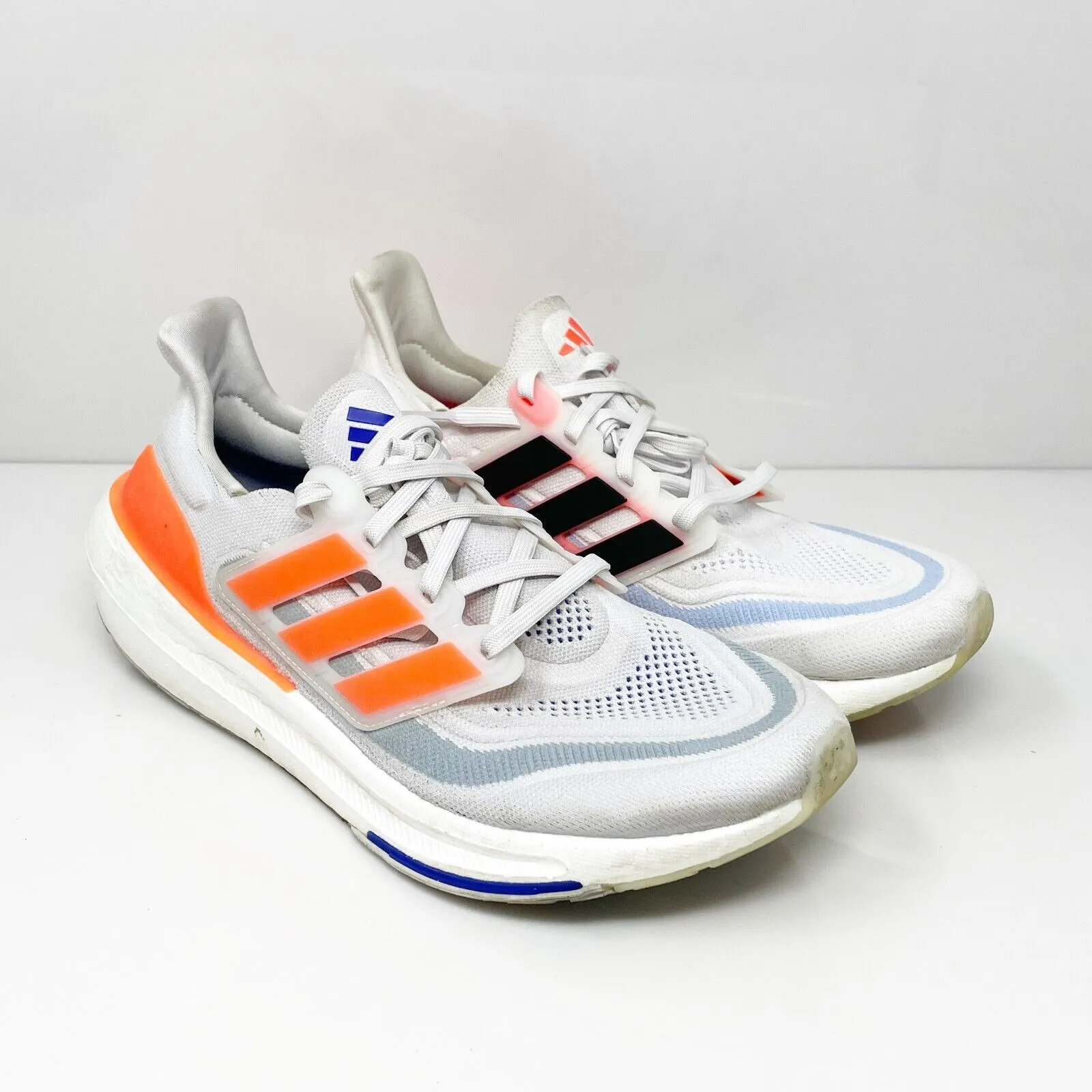 Adidas Mens Ultraboost Light HQ8596 White Running Shoes Sneakers Size 10