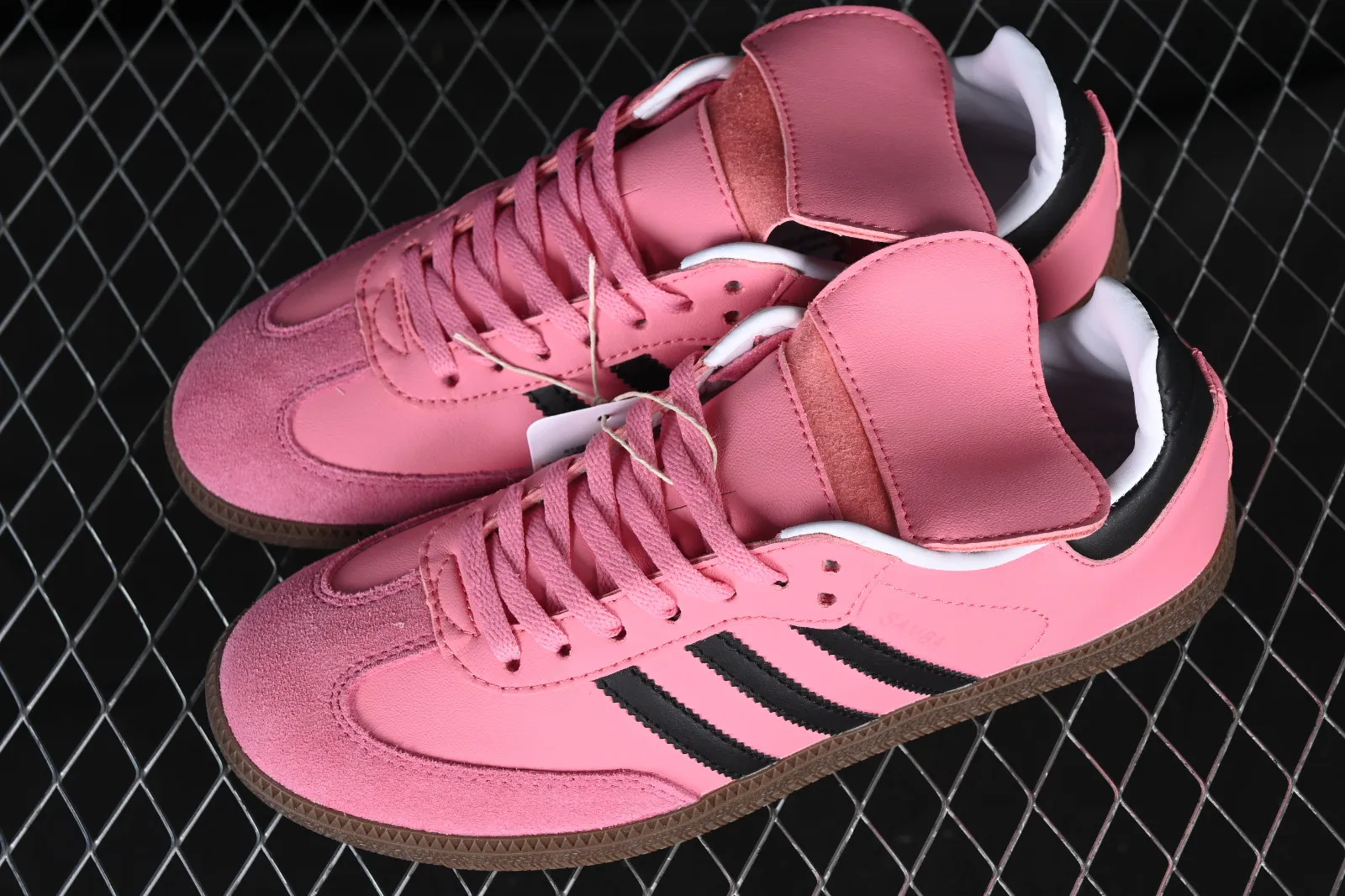 Adidas Originals Samba Vegan Rose Pink Core Black Brown B75816