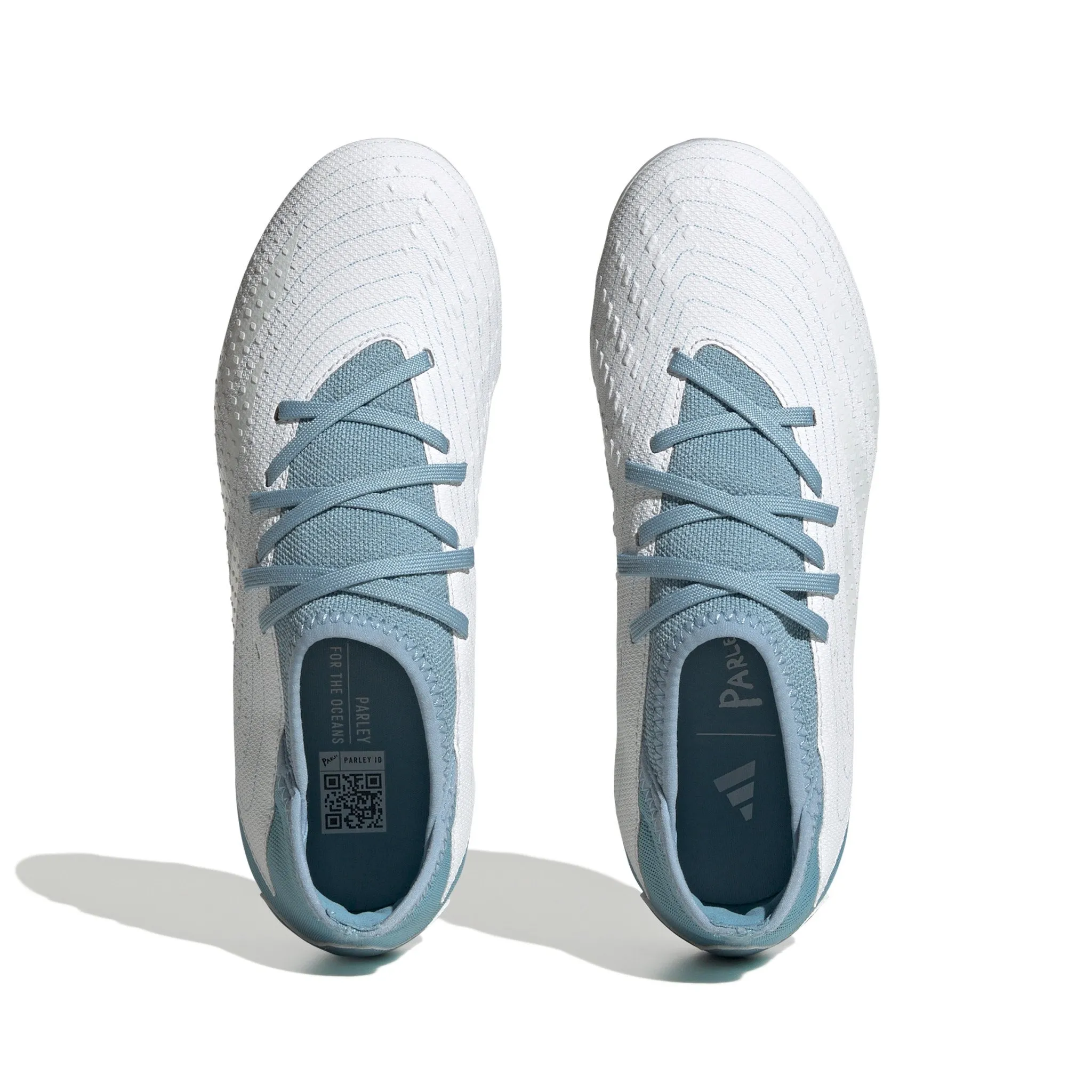 Adidas Predator Accuracy.3 FG Jr (White/Aqua)
