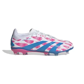 Adidas Predator Elite FG Jr (White/Blue/Pink)