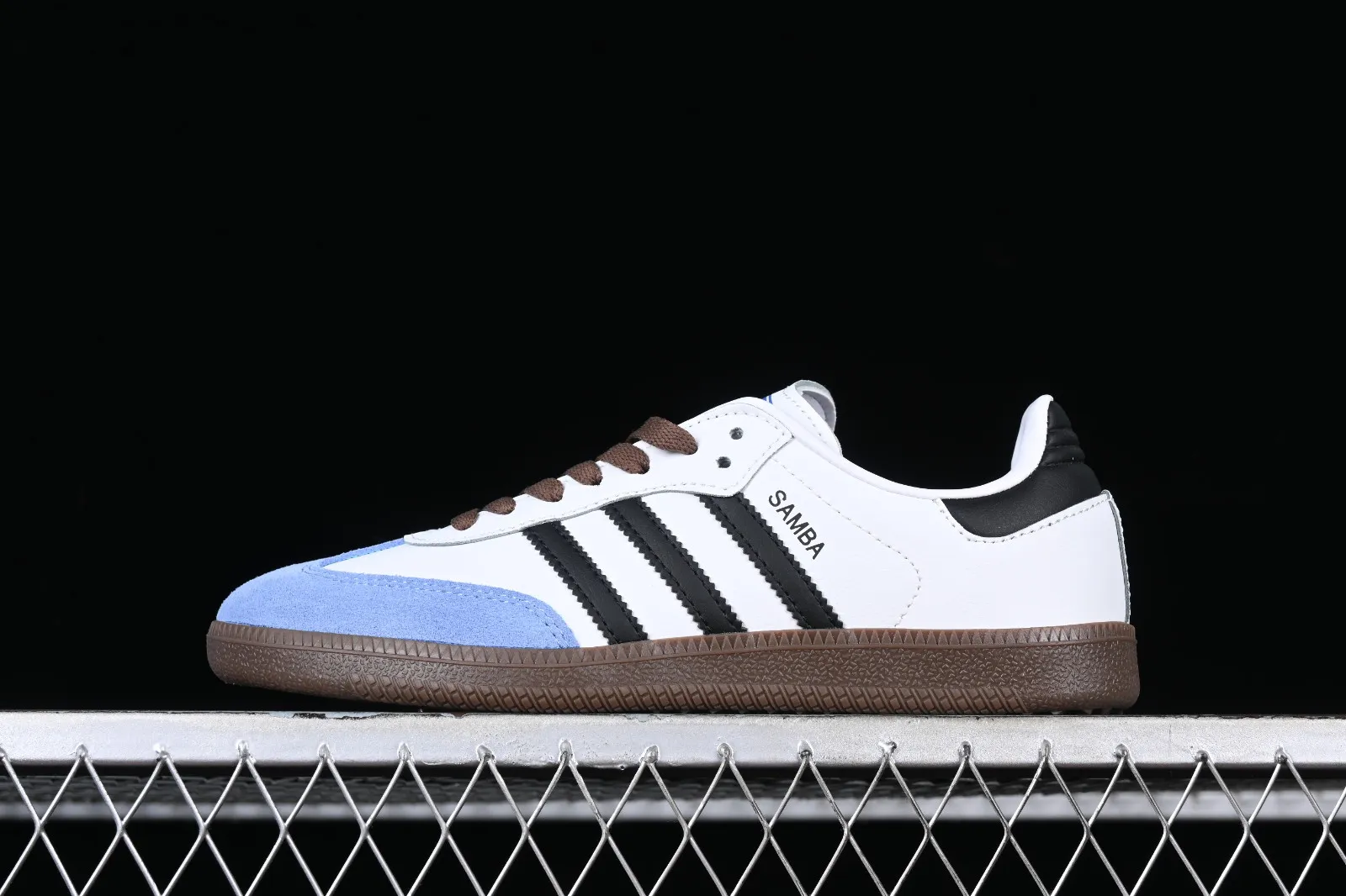 Adidas Samba Vegan Dark Brown Blue Core Black GP8366