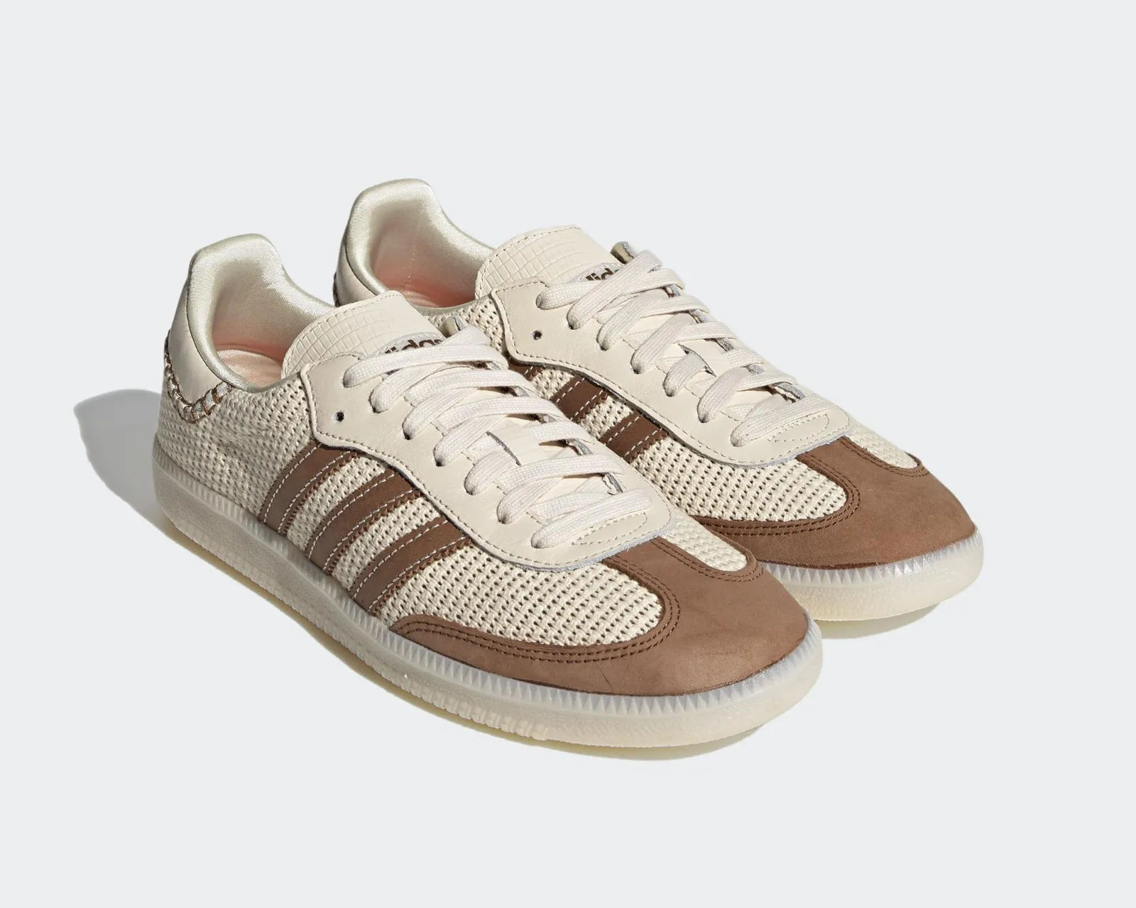 Adidas Wales Bonner x Samba Cream White Brown FX7720