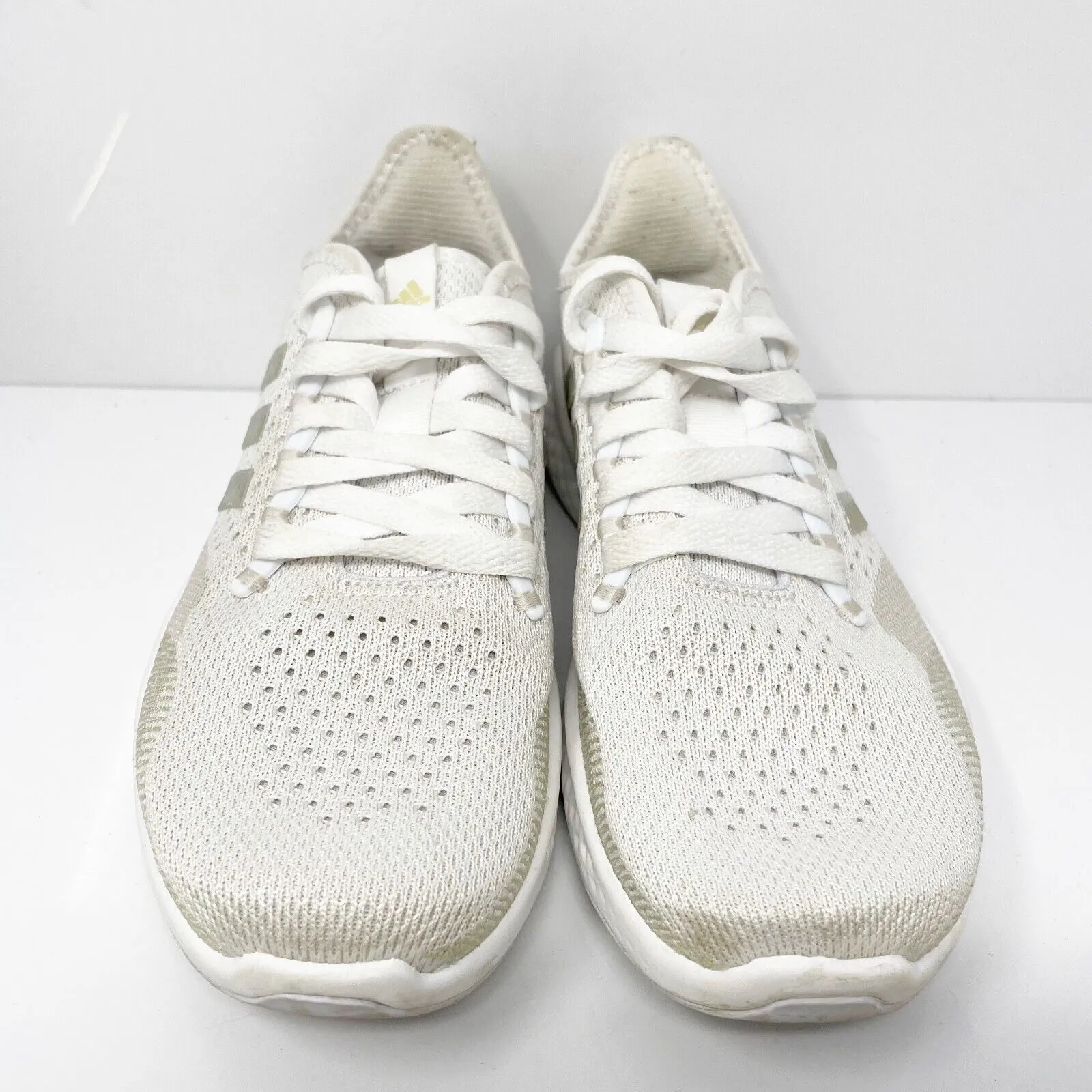 Adidas Womens Fluidflow 2.0 GX8287 White Running Shoes Sneakers Size 7