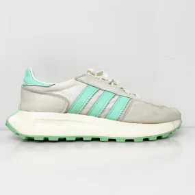 Adidas Womens Retropy E5 HQ4385 Gray Running Shoes Sneakers Size 6