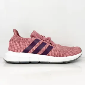 Adidas Womens Swift Run B37718 Pink Running Shoes Sneakers Size 8.5