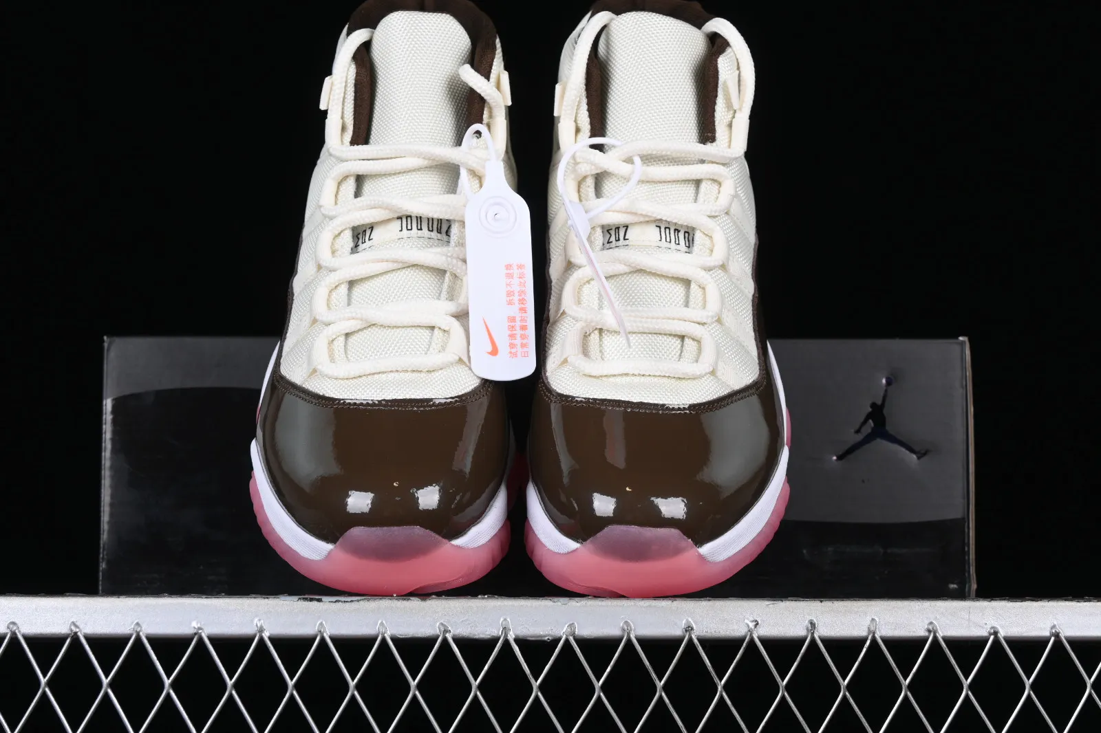 Air Jordan 11 Neapolitan Black Brown Pink White CT8012-126