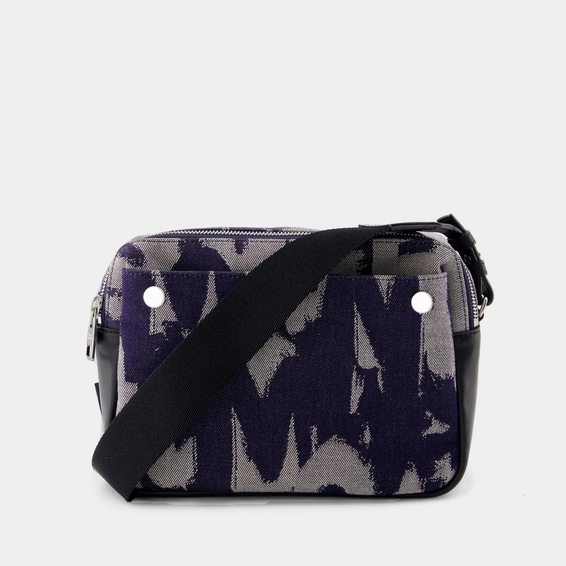 Alexander McQueen  Camera Crossbody - Alexander McQueen - Denim - Blue