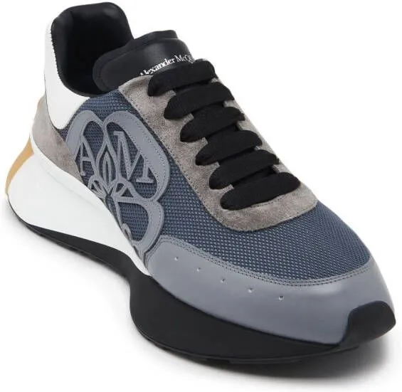 Alexander McQueen Sprint Runner chunky sneakers Blue