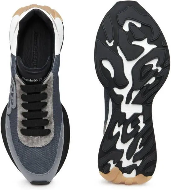 Alexander McQueen Sprint Runner chunky sneakers Blue