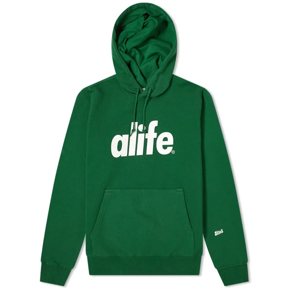 Alife Core Popover HoodyHunter Green