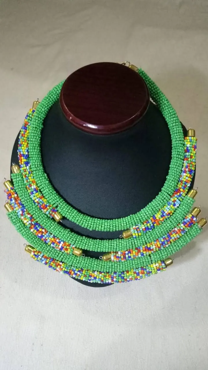 Amara Necklace (Green)