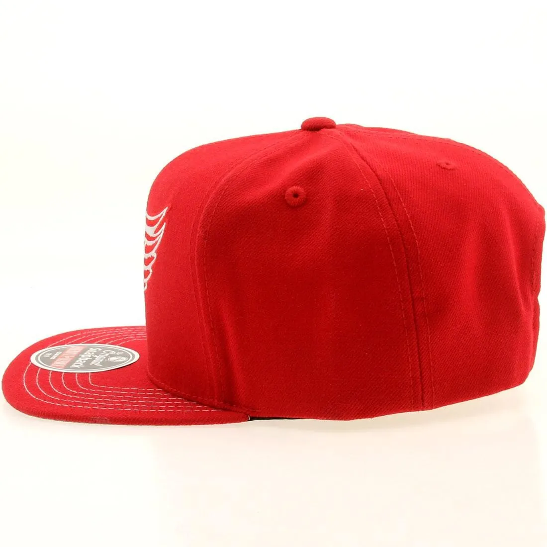 American Needle Detroit Red Wings Mammoth Snapback Cap (red / red)