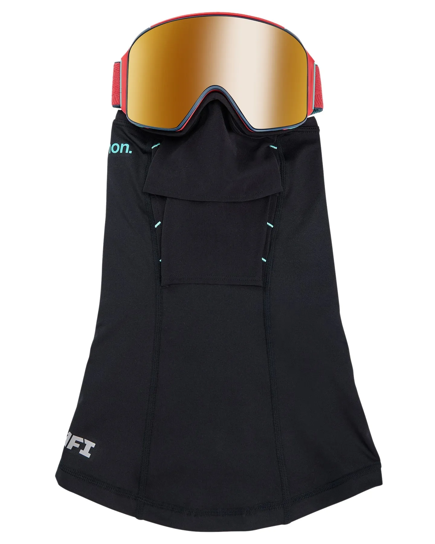 Anon M4 Cylindrical Snow Goggles + Bonus Lens + Mfi® Face Mask - Coral