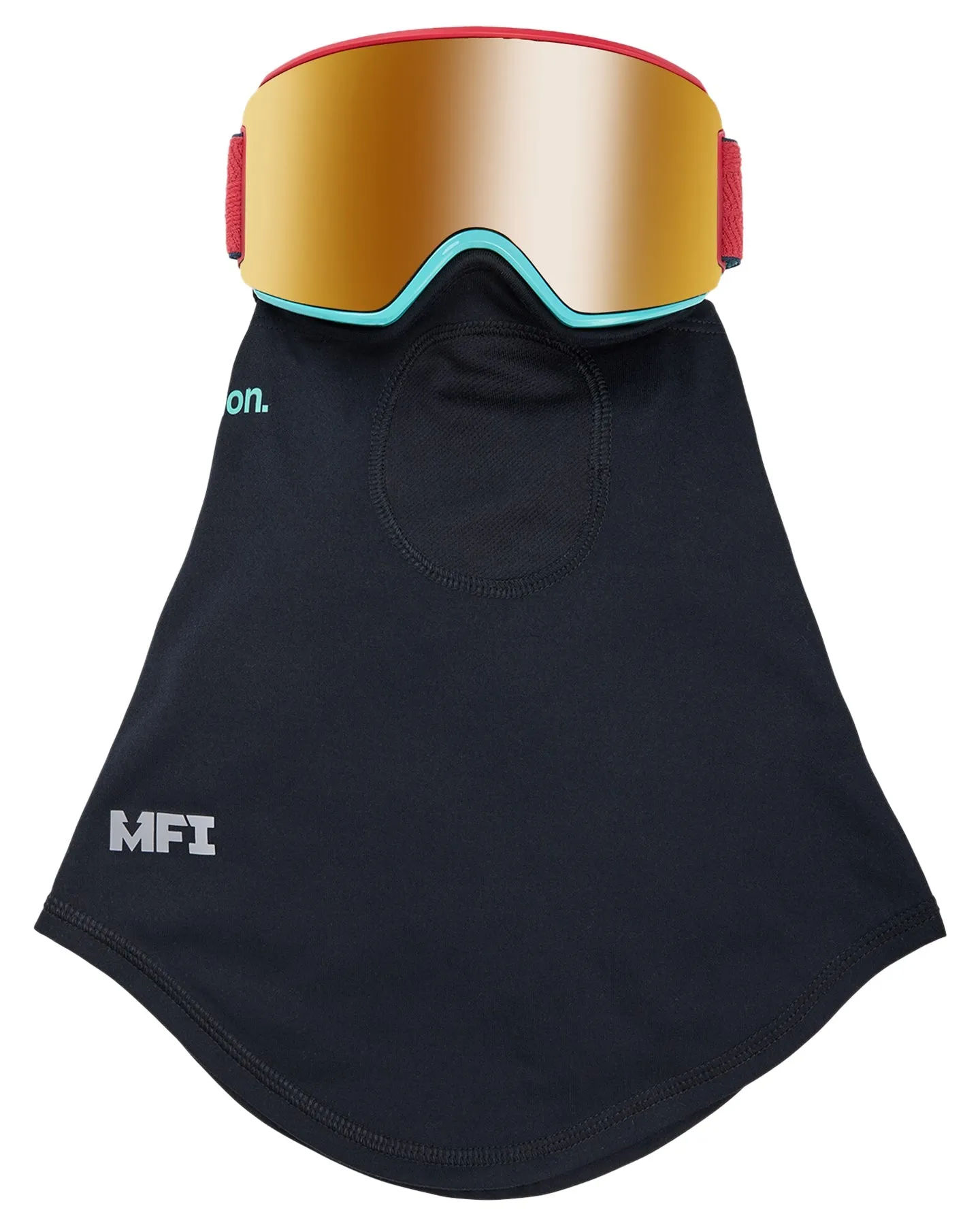 Anon Women's M3 Snow Goggles + Bonus Lens + Mfi® Face Mask - Coral/Per