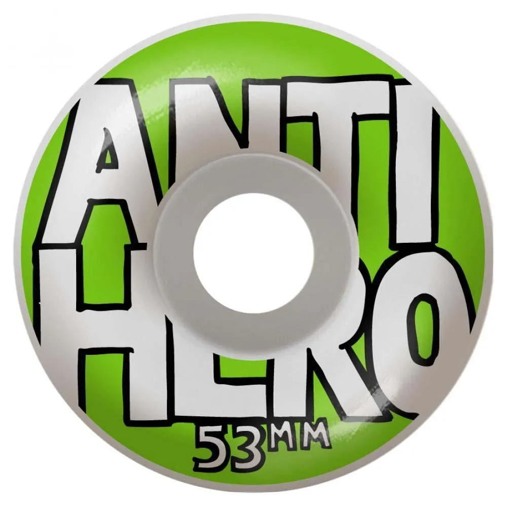 Anti Hero Classic Eagle Mini Factory Complete Skateboard Yellow 7.3
