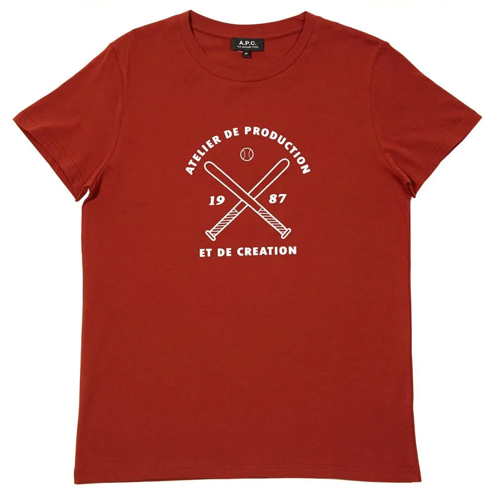 A.P.C Baseball TeeBrick