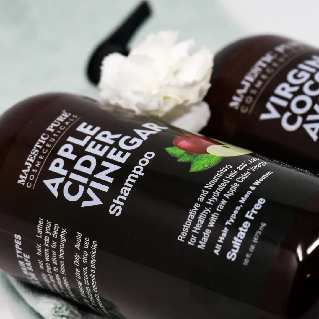 Apple Cider Vinegar Shampoo & Coconut Avocado Conditioner Set
