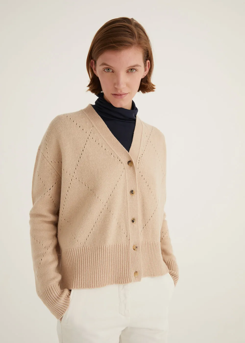 Argyle Cardigan