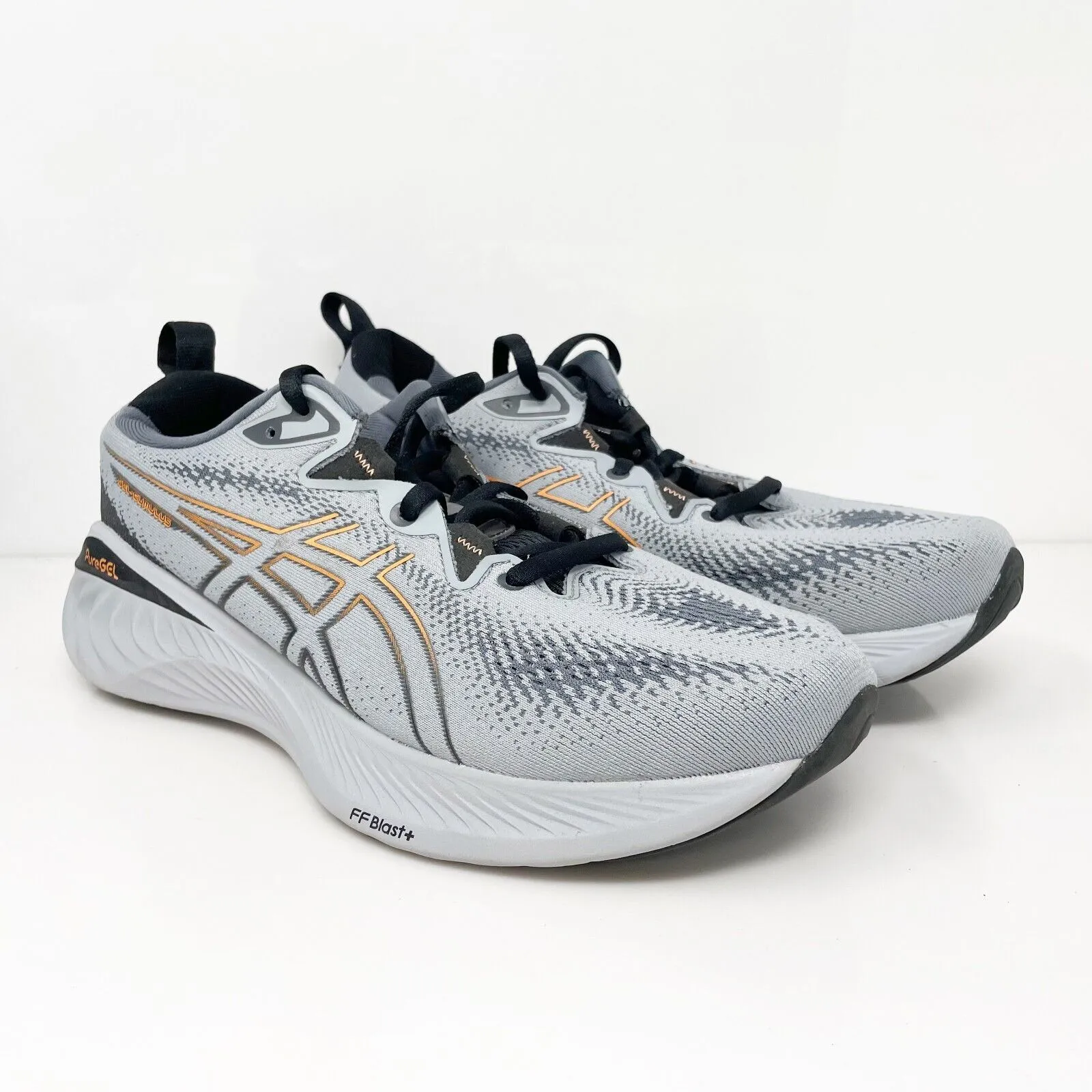 Asics Mens Gel Cumulus 25 1011B621 Gray Running Shoes Sneakers Size 8.5