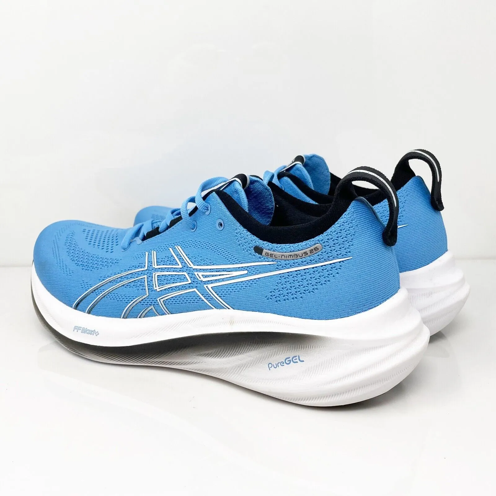 Asics Mens Gel Nimbus 26 1011B794 Blue Running Shoes Sneakers Size 11