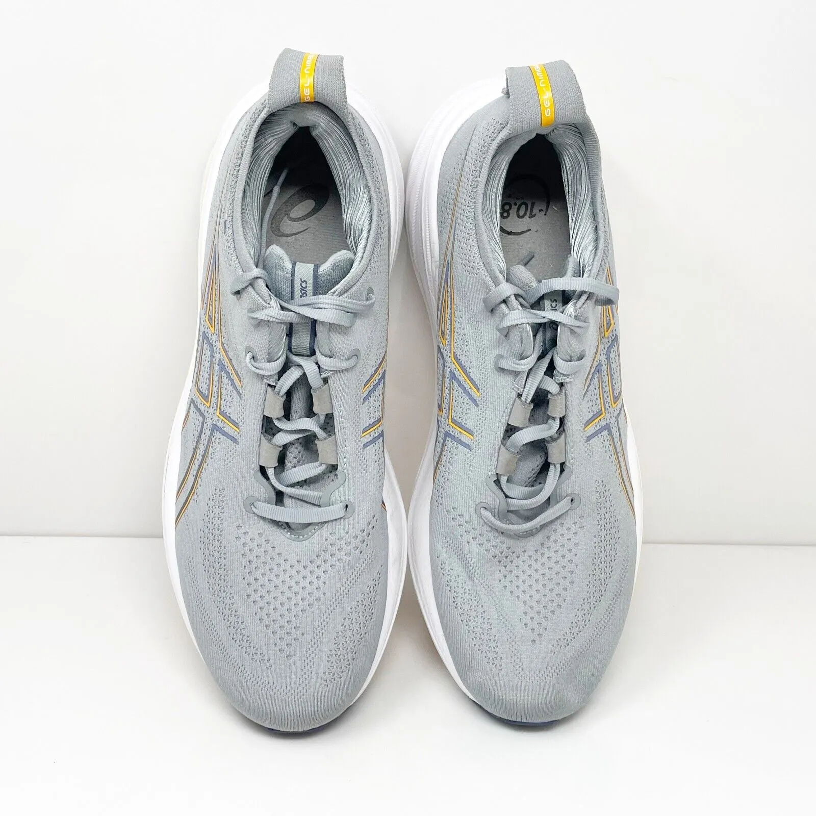 Asics Mens Gel Nimbus 26 1011B794 Gray Running Shoes Sneakers Size 10.5