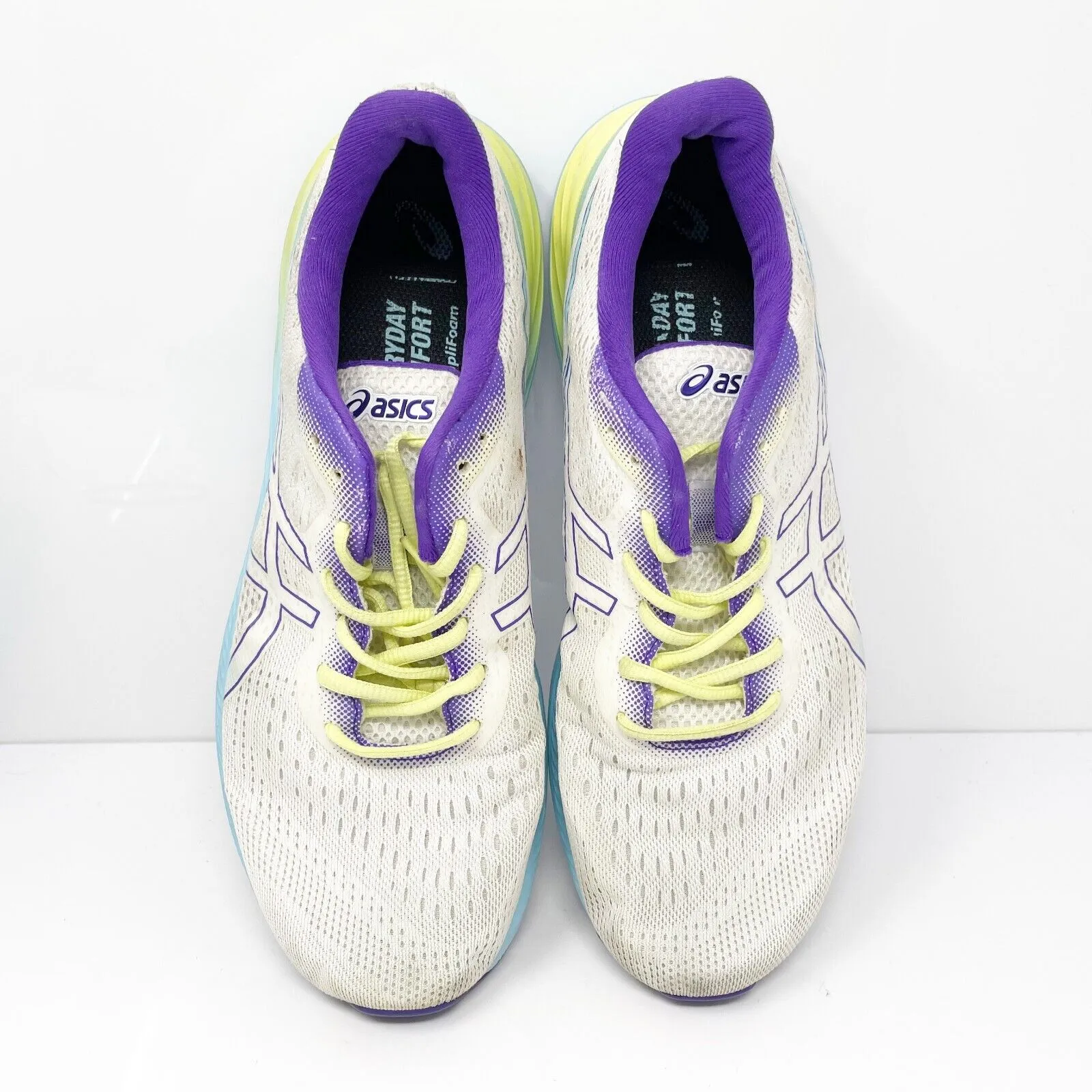 Asics Womens Gel Excite 8 1012B214 White Running Shoes Sneakers Size 11