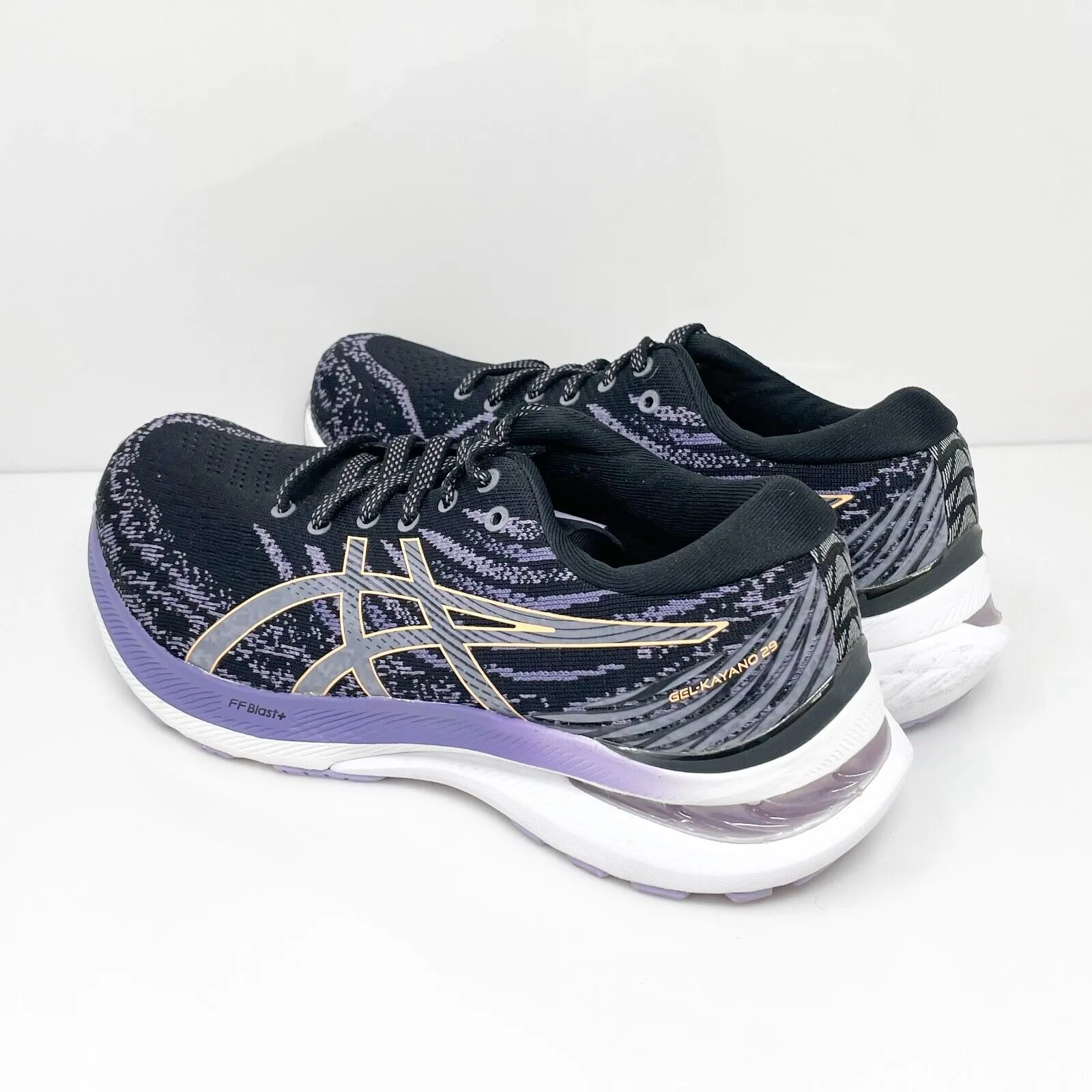 Asics Womens Gel Kayano 29 1012B272 Black Running Shoes Sneakers Size 8