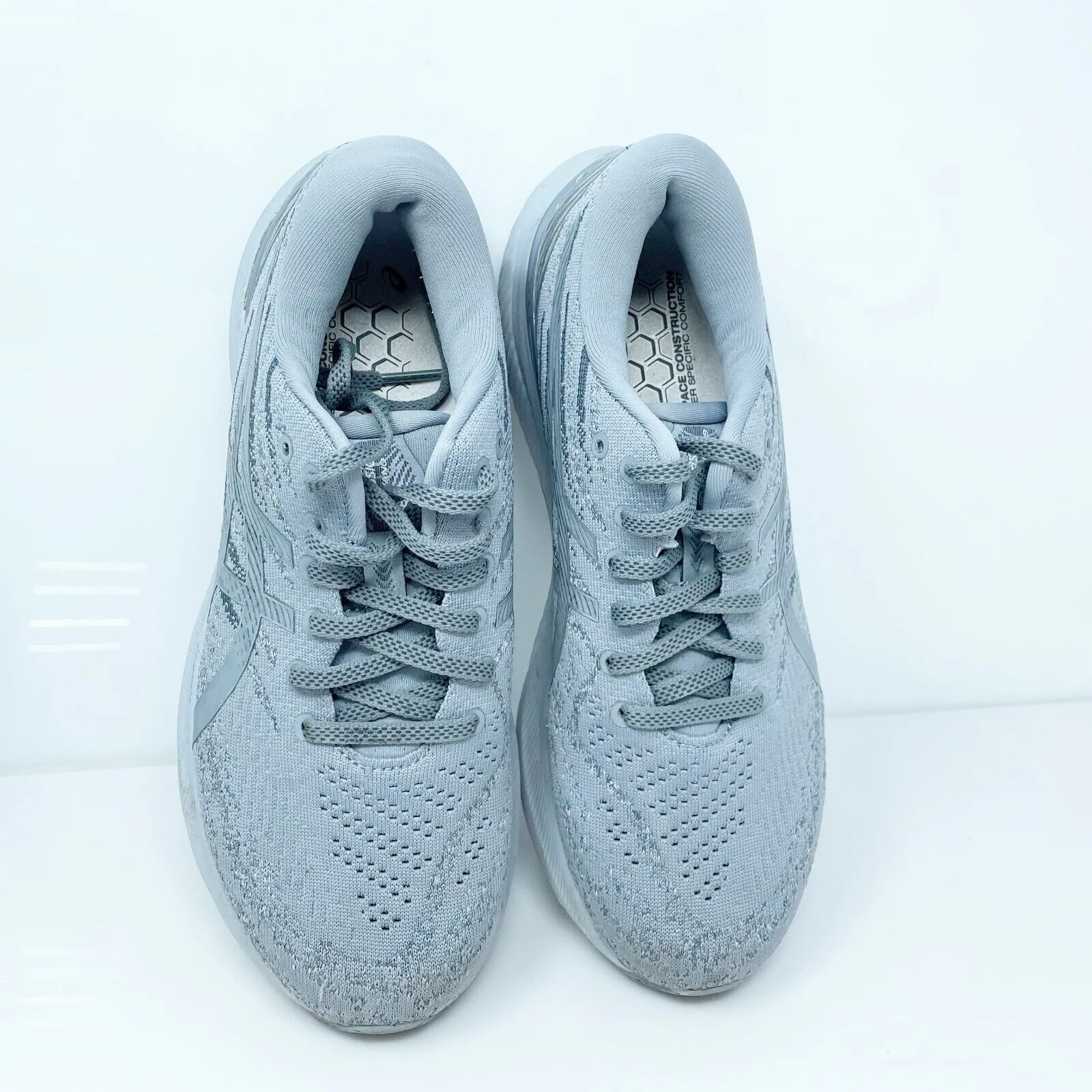 Asics Womens Gel Kayano 29 1012B272 Gray Running Shoes Sneakers Size 8