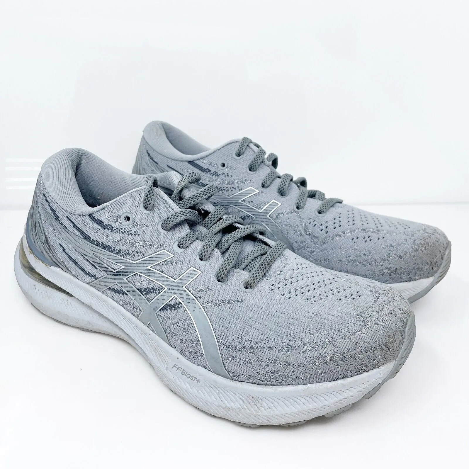 Asics Womens Gel Kayano 29 1012B272 Gray Running Shoes Sneakers Size 8