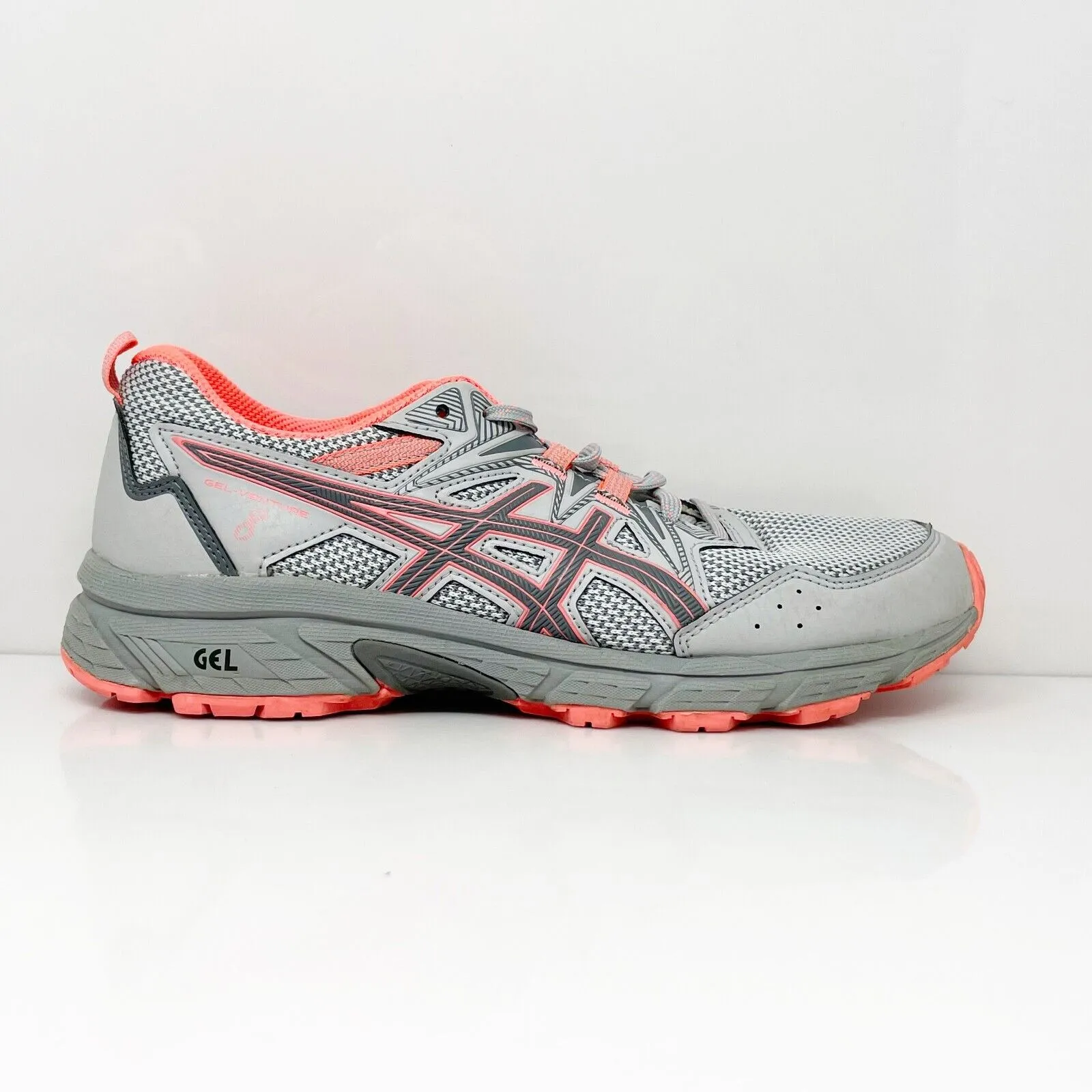 Asics Womens Gel Venture 8 1012A708 Gray Running Shoes Sneakers Size 8.5