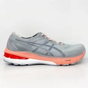 Asics Womens GT 2000 10 1012B264 Gray Running Shoes Sneakers Size 8.5