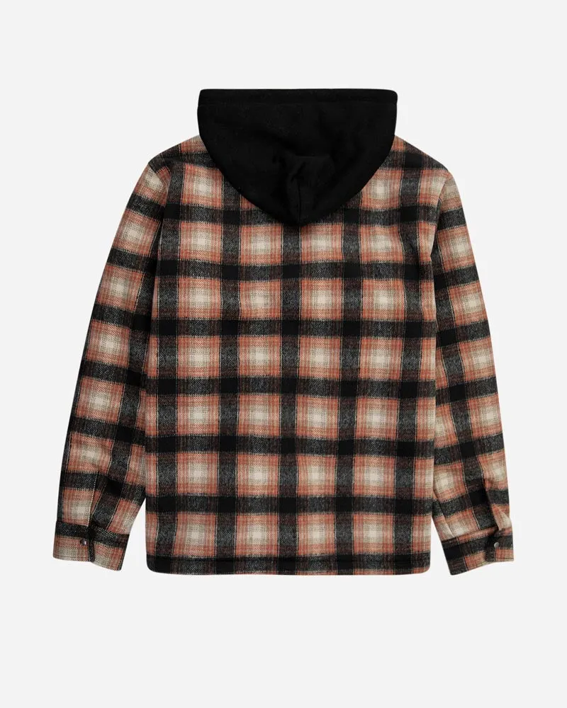 Avenue Flannel Jacket Faded Red