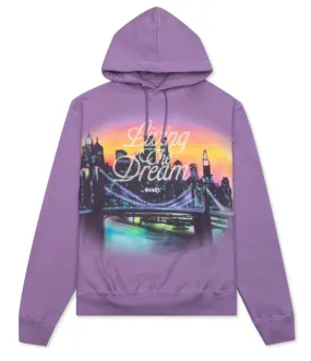 AWAKE NY LIVING THE DREAM HOODIE PURPLE