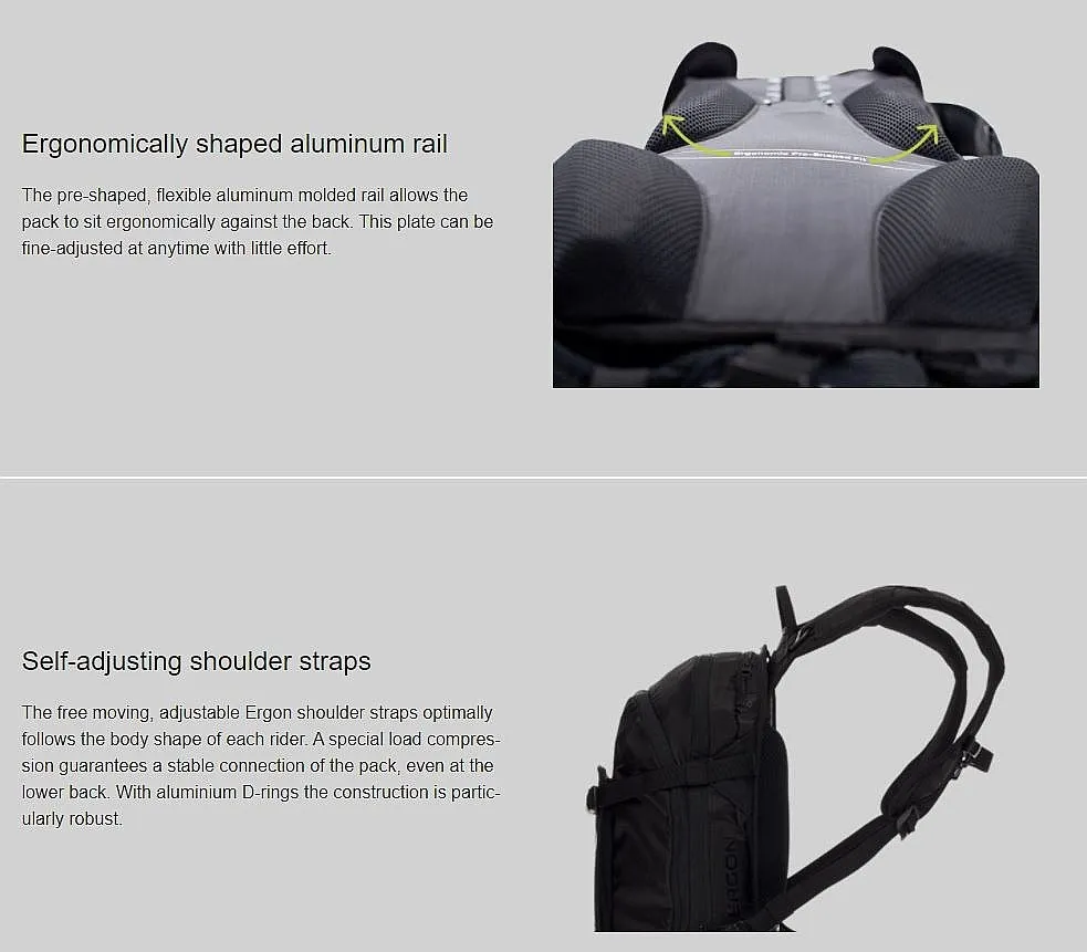 backpack Ergon BX3 Evo - Stealth