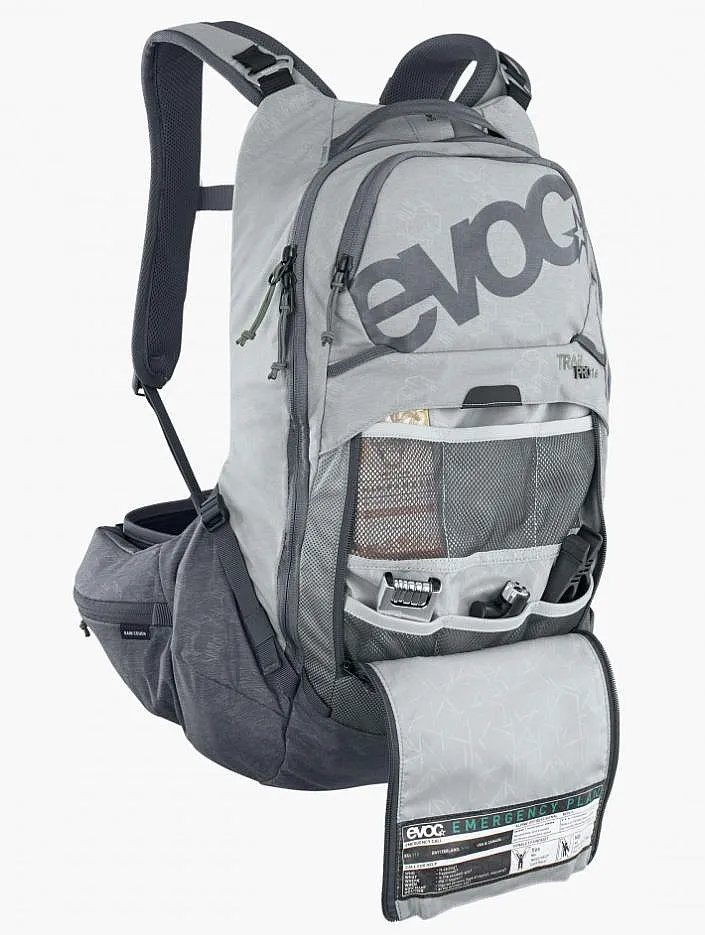 backpack Evoc Trail Pro L/XL - Stone/Carbon Grey