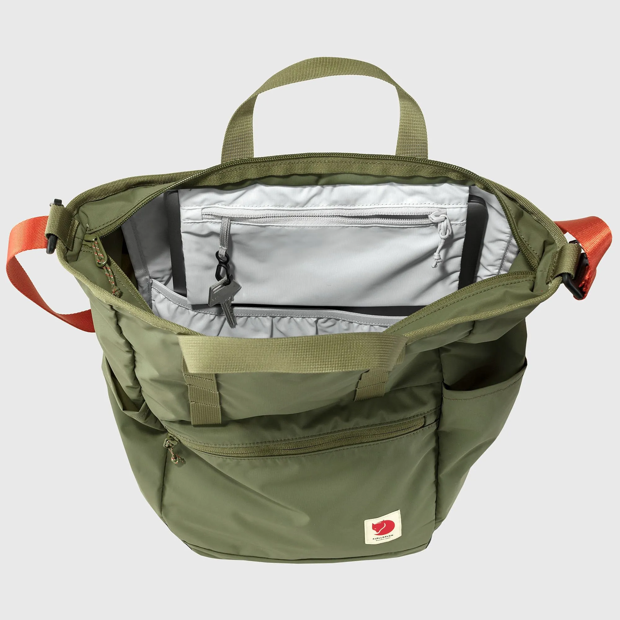 backpack Fjällräven High Coast Totepack - 614/Patina Green