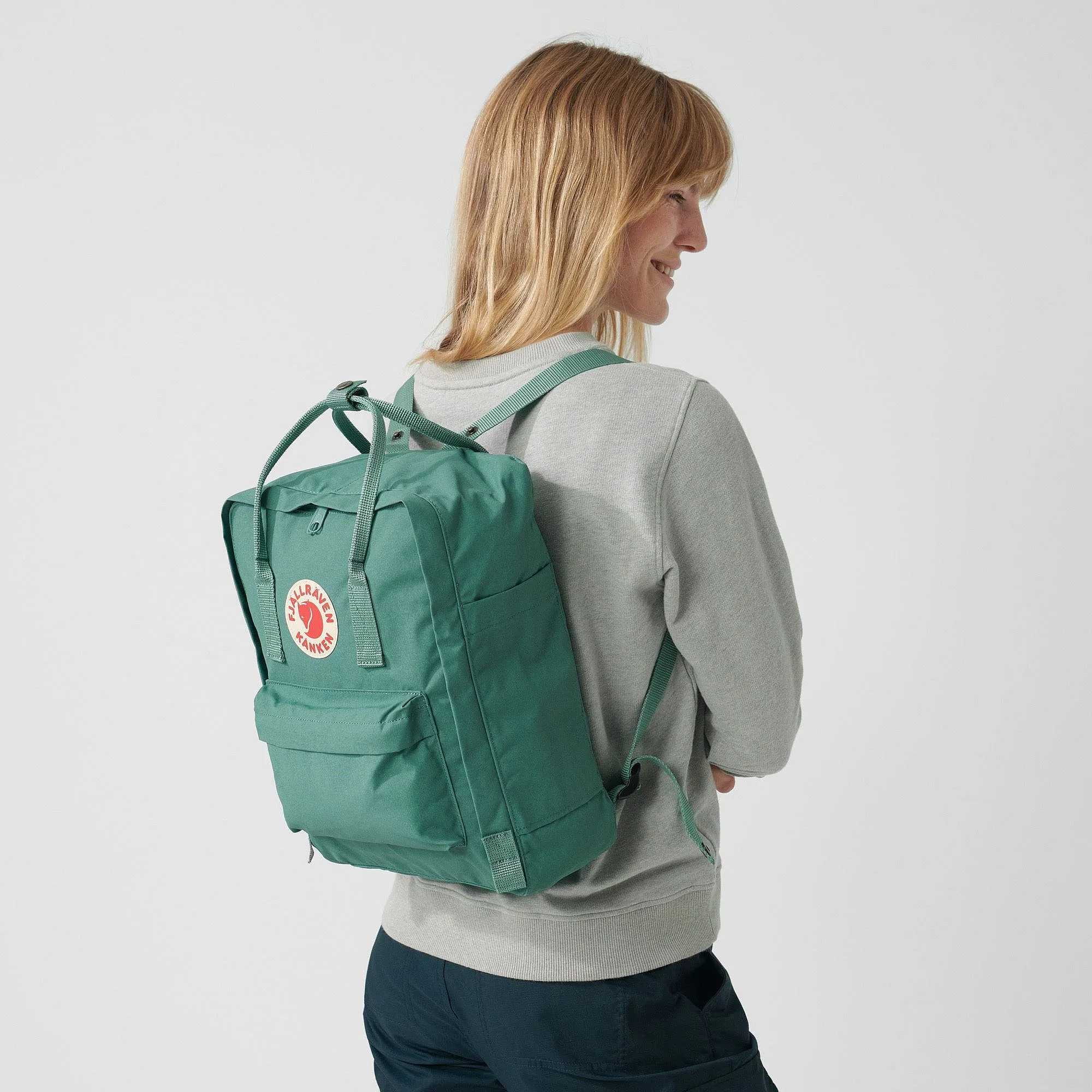 backpack Fjällräven Kanken - 631/Foliage Green