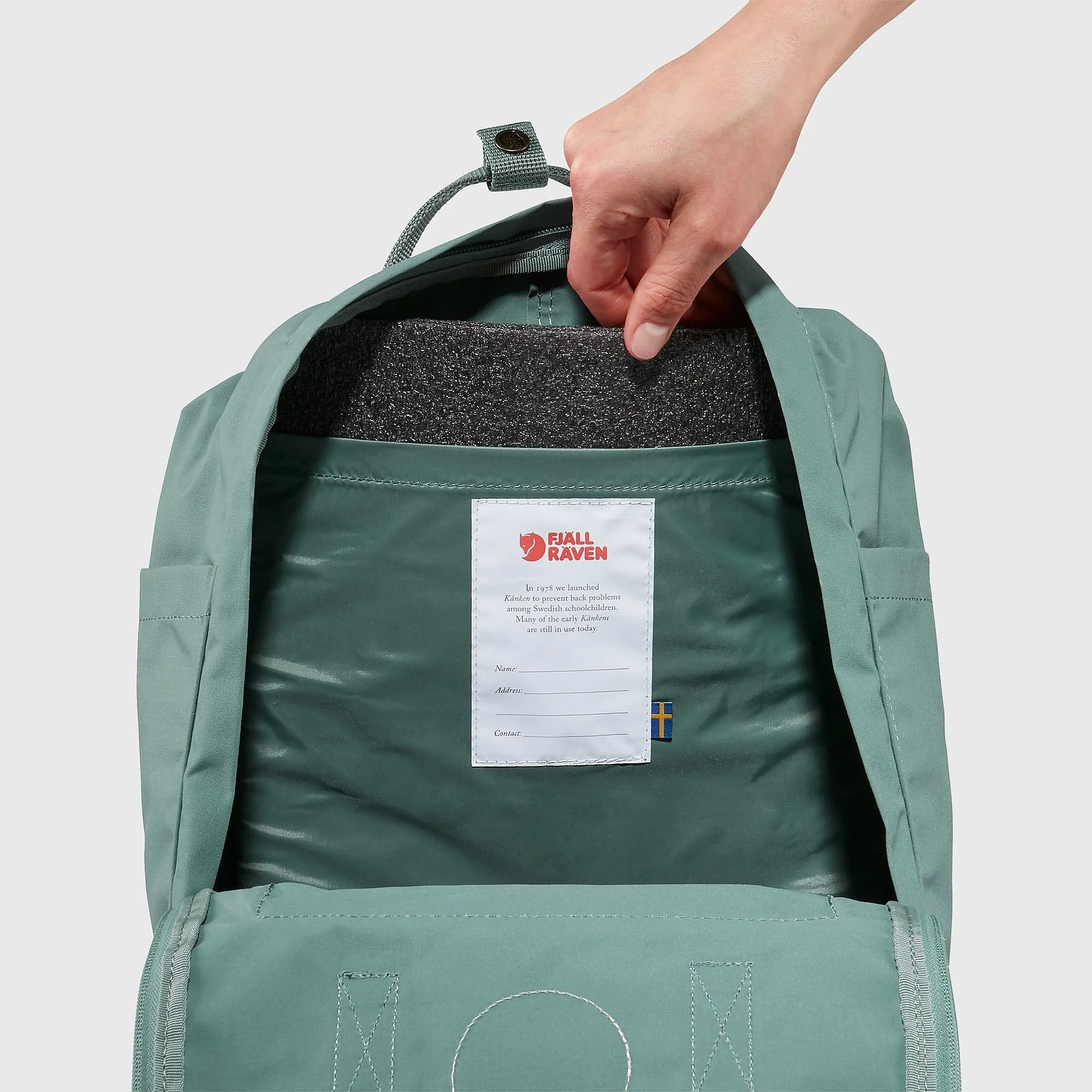 backpack Fjällräven Kanken - 631/Foliage Green