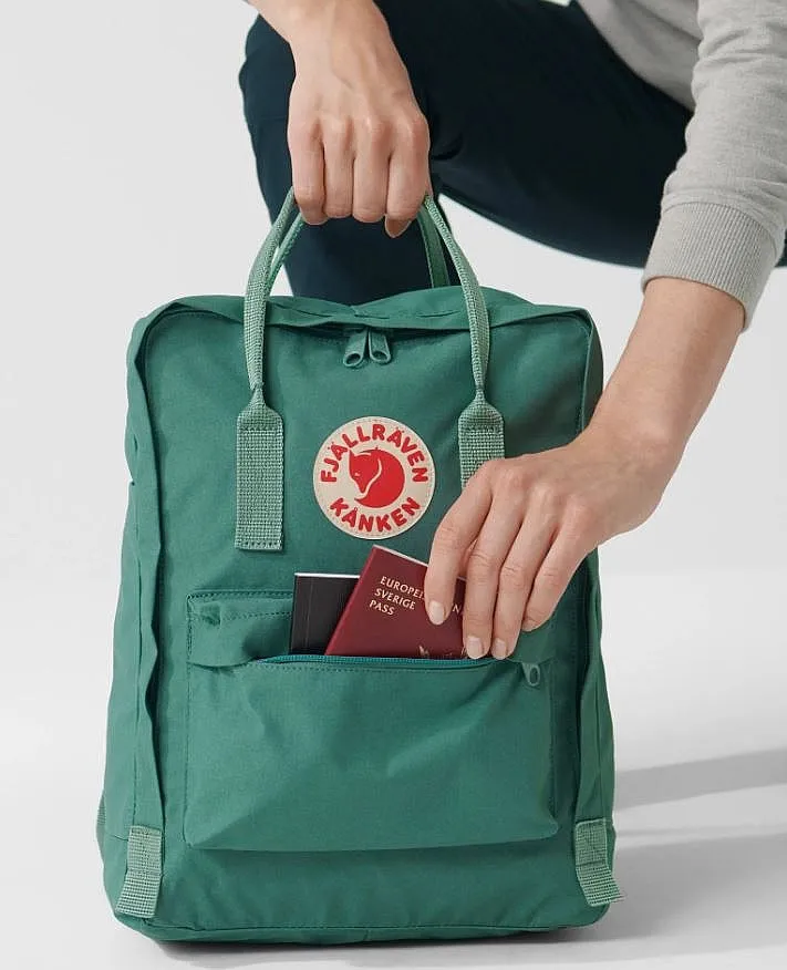 backpack Fjällräven Kanken - 663/Apple Mint