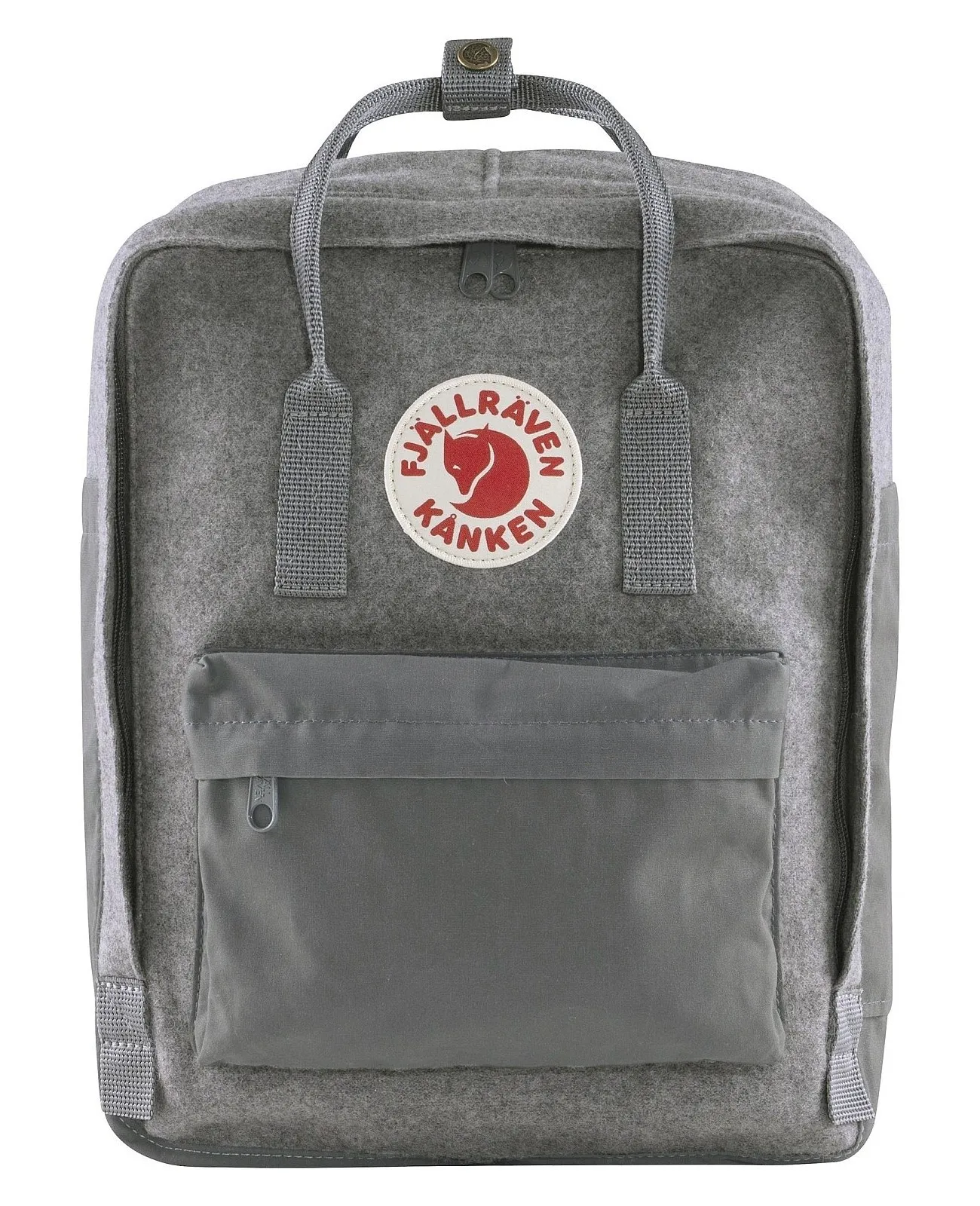 backpack Fjällräven Kanken Re-Wool - 027/Granite Gray