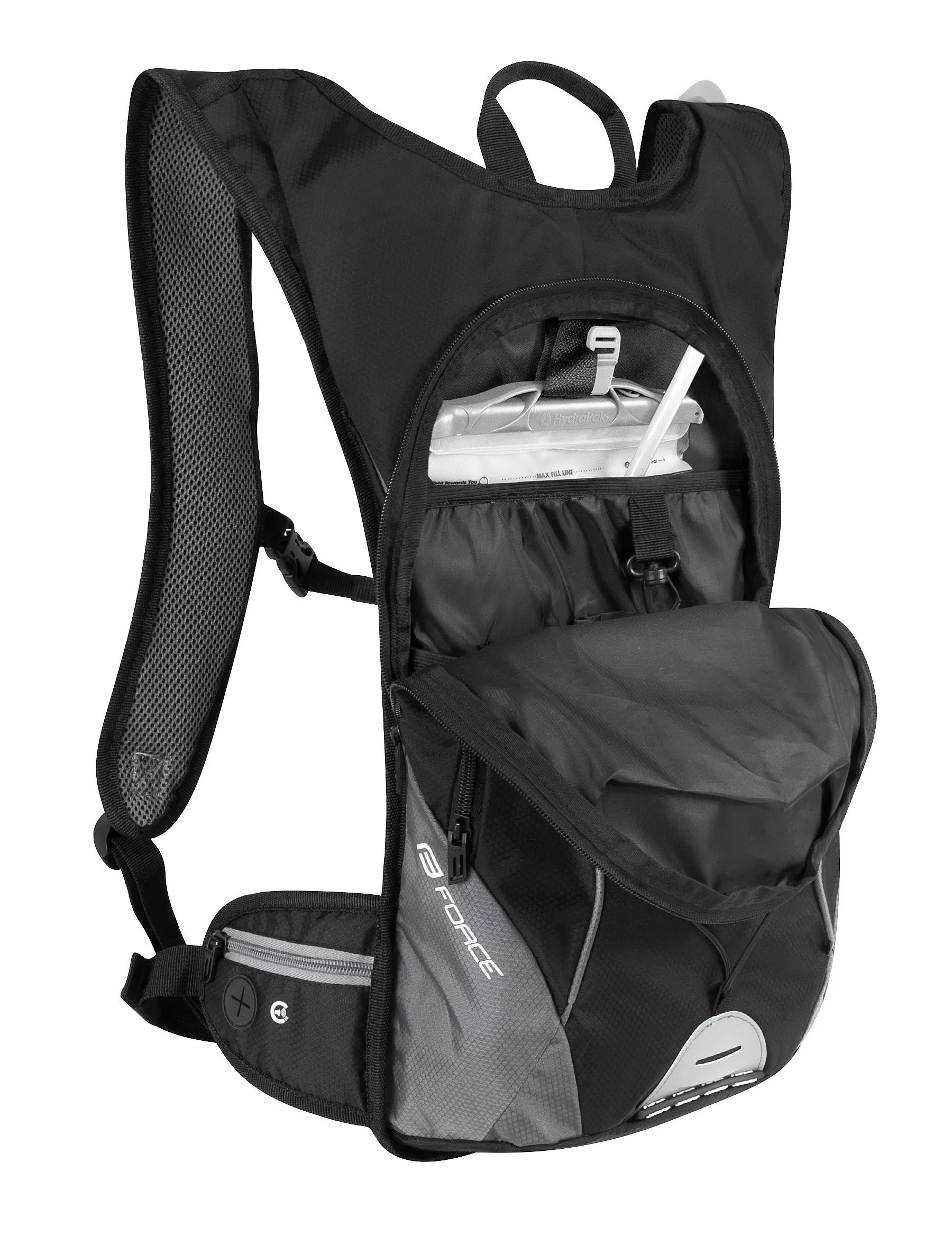 backpack FORCE Berry Ace Plus - Black/Grey